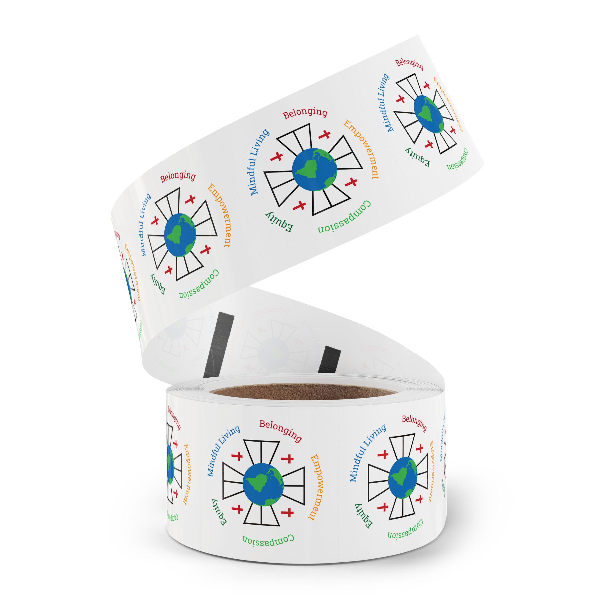 Round Sticker Label Roll - Image 3