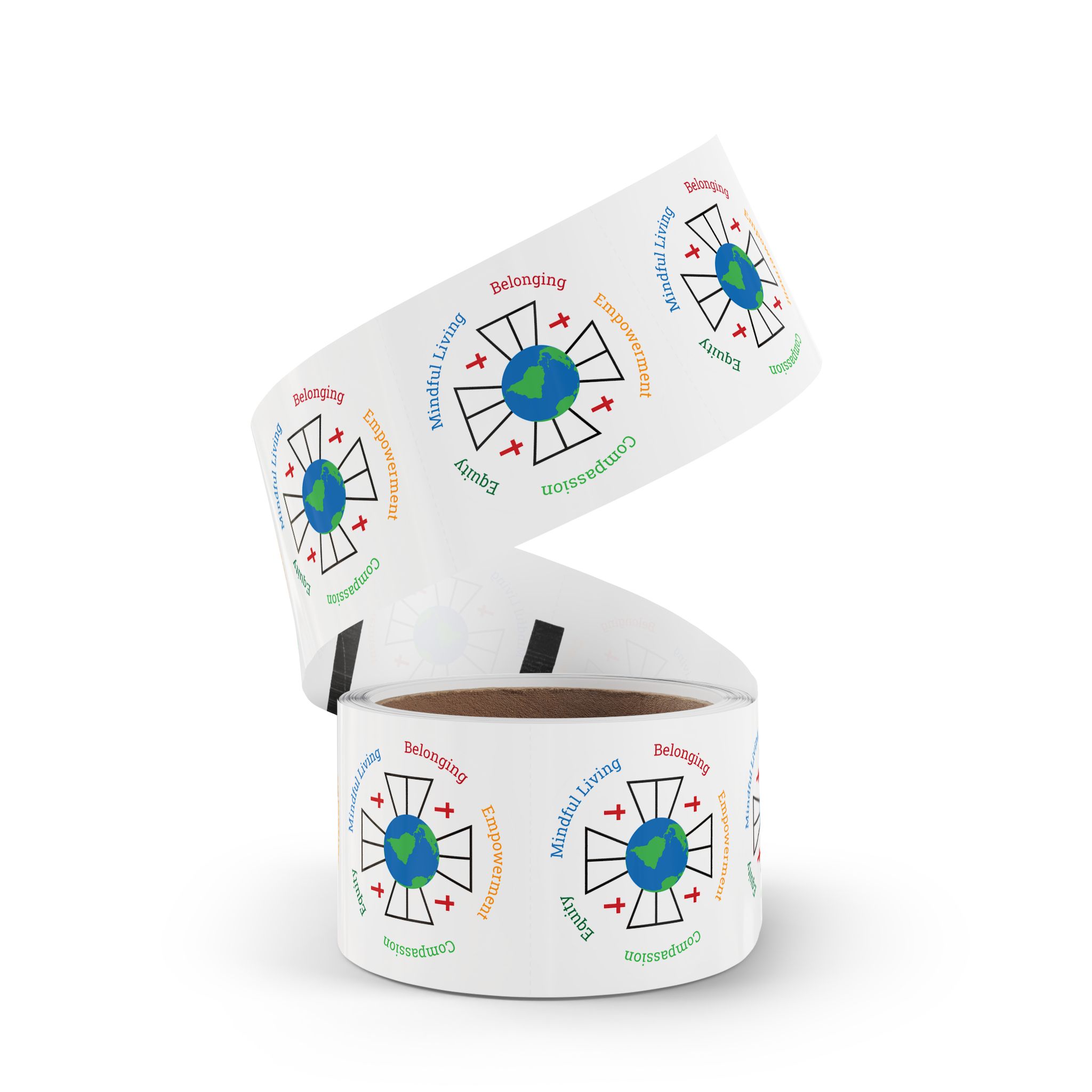 Round Sticker Label Roll - Image 19