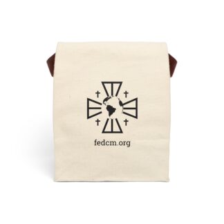 Canvas Lunch Bag With Strap